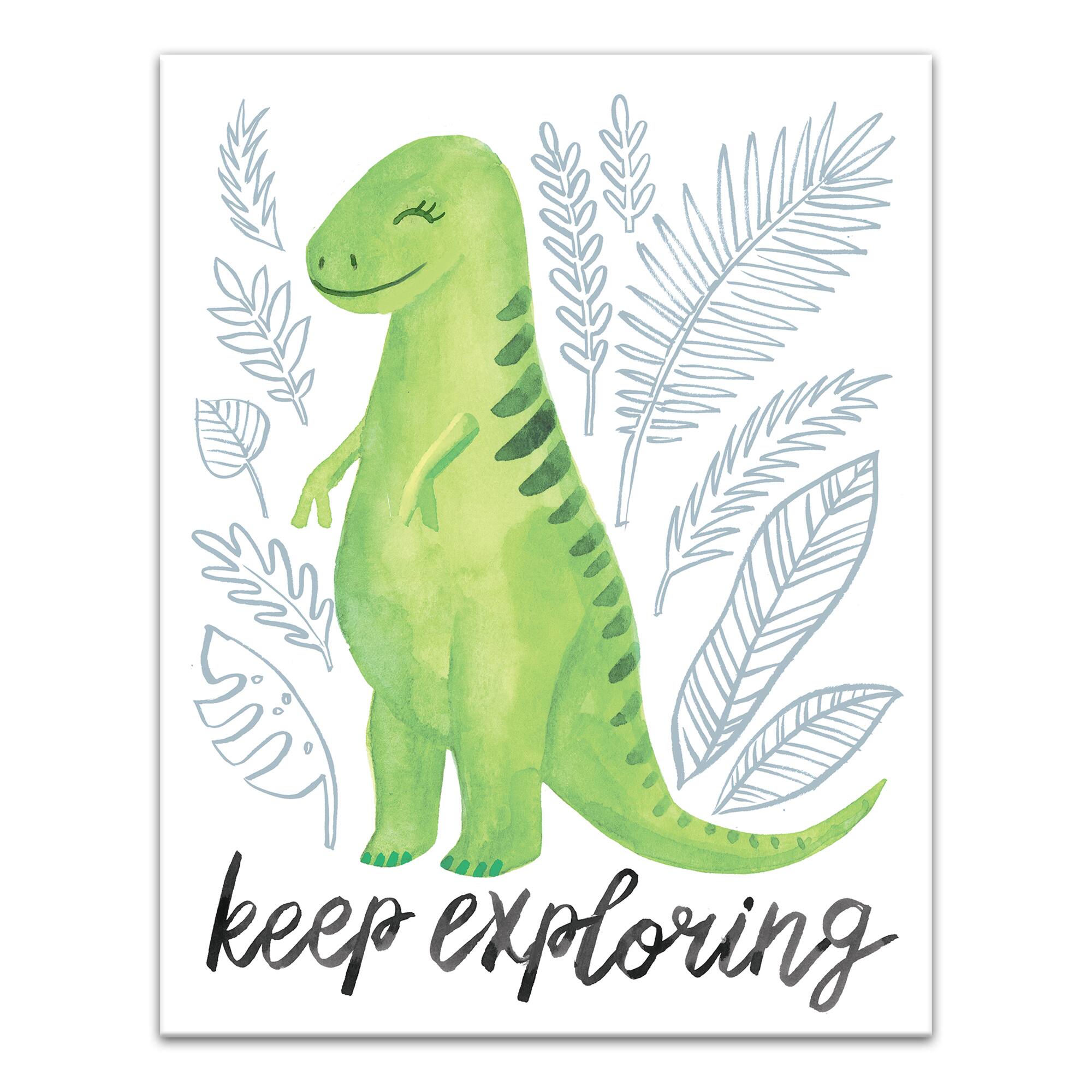Keep Exploring 11" x 14" Canvas Wall Art